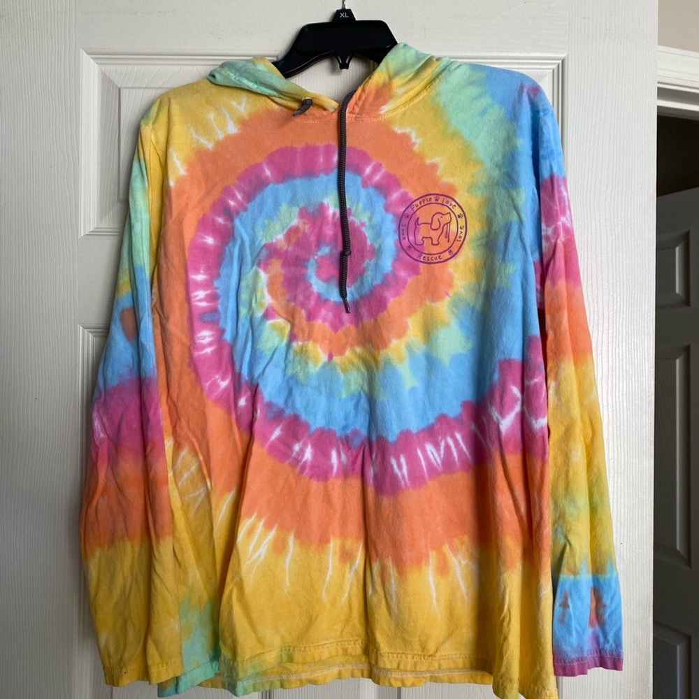 COPY - Woman’s PUPPY LOVE tie dye sweatshirt